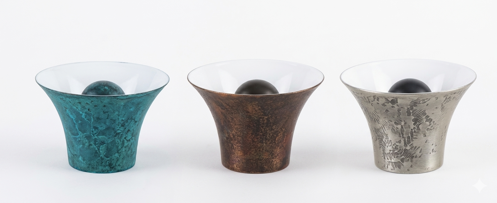 ARTiSAN ORI-EN Stainless Wall Sake Cup