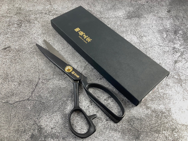 Hasami Masamune / Yoshioka Hamono 240 mm Tailor Scissors YOUSAI-BLACK No.322