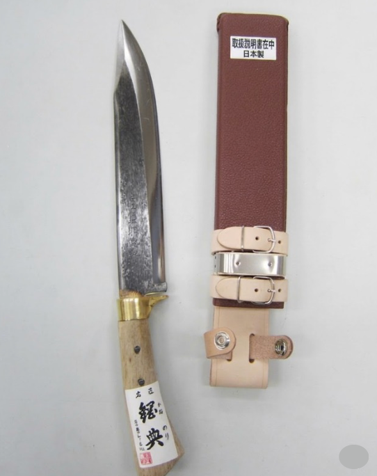 KANENORI Mountain Hatchet with Laminated Forged Steel Single-edge 240 mm C-30
