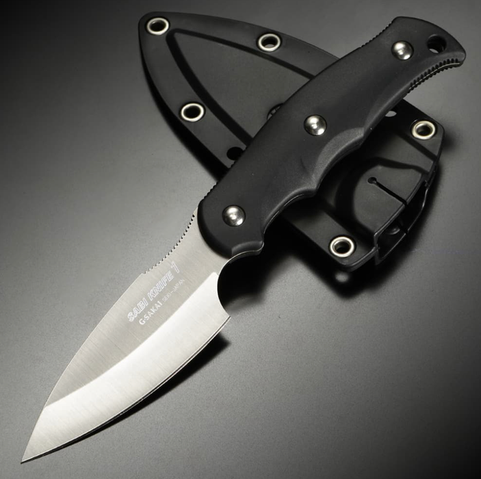G.SAKAI Sabi Knife 1 - Straight Blade Black or Yellow