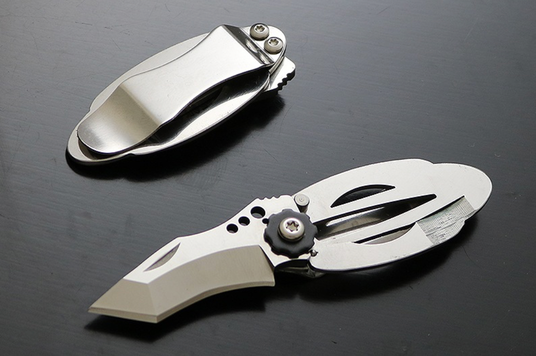G.SAKAI Money lip - Folding Knife Blade Length 41 mm "Samurai"