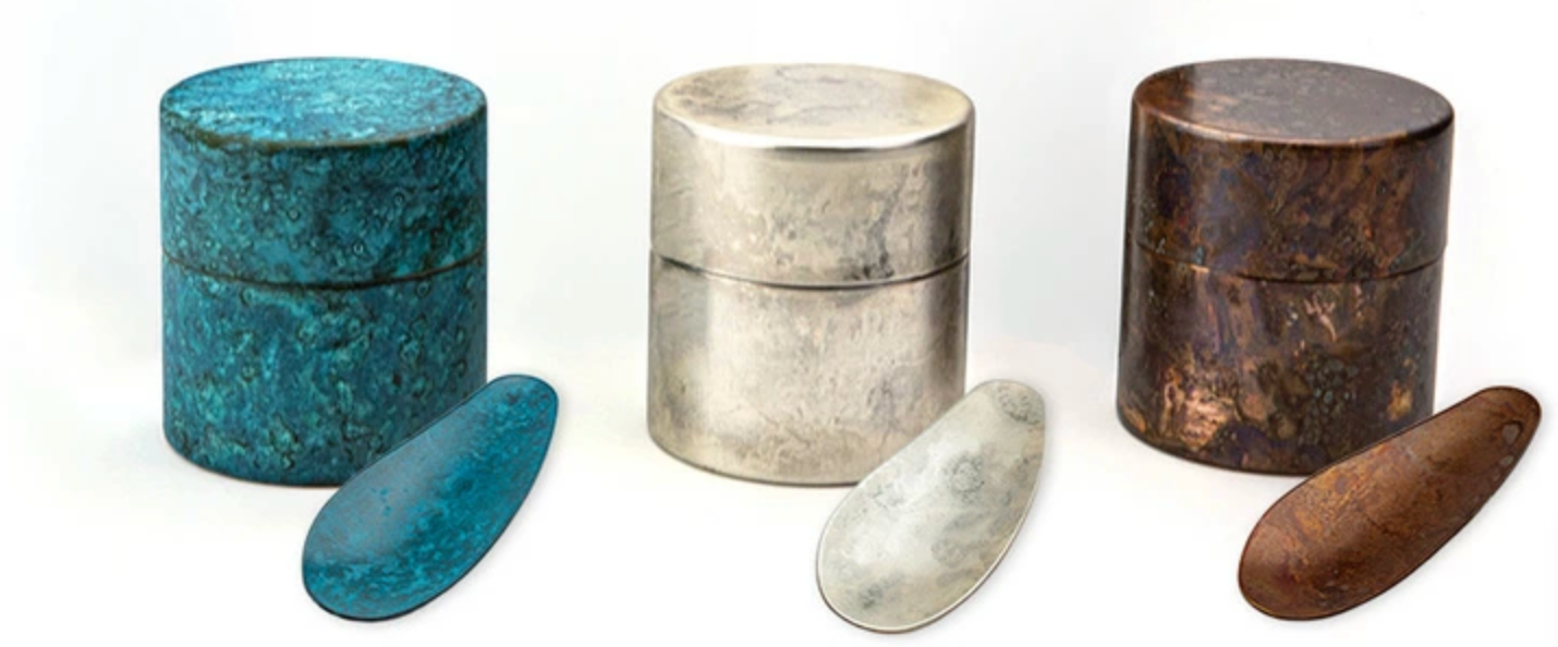ARTiSAN ORI-EN Tea Caddy and Tea Scoop Set