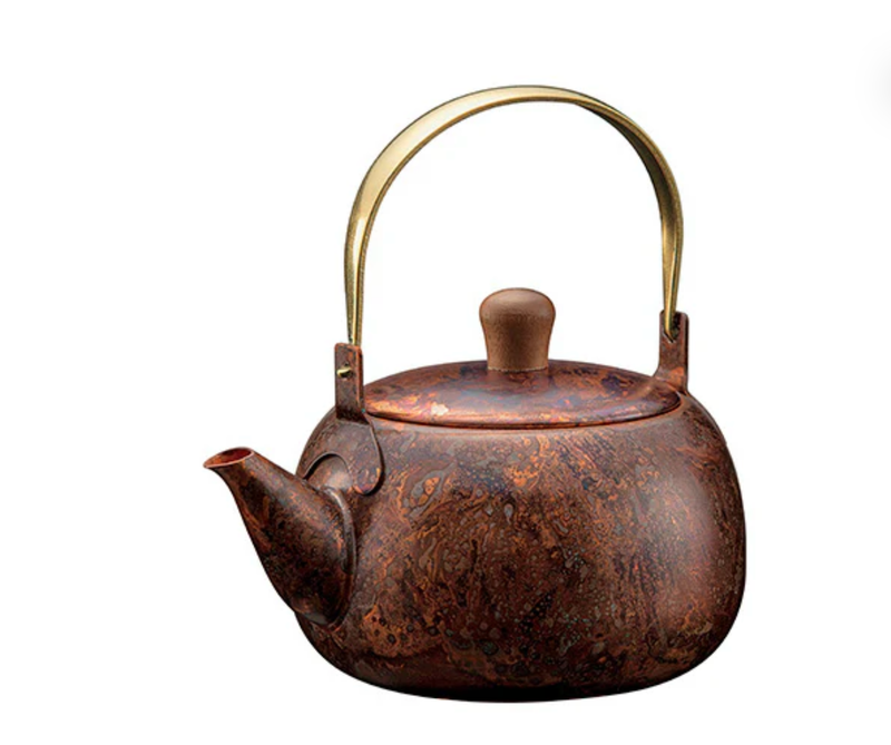 ARTiSAN ORI-EN Set of Teapot and Tea Leaf Scoop