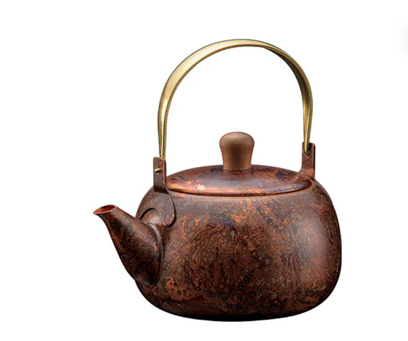 ARTiSAN ORI-EN Set of Teapot and Tea Leaf Scoop