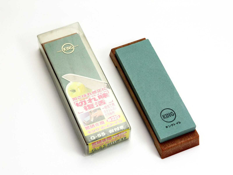 King House Whetstone G-55 HT-51 #220 for Coarse Sharpening