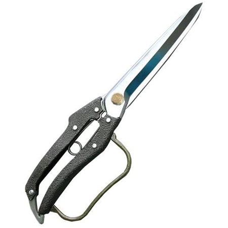 Special Set of NISHIGAKI Leaf Cutting Shears N-208 and Leather Holster N-238