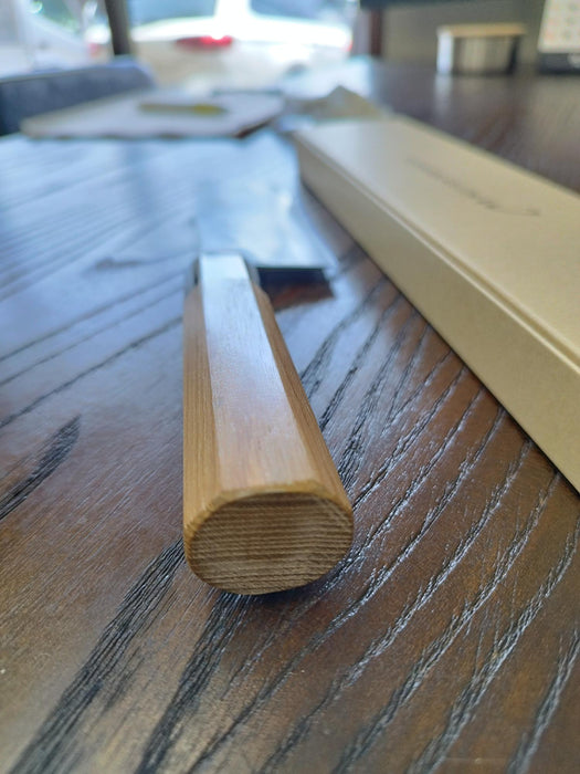 Watanabe Blade Blue#2 Steel Kurouchi Nakiri 165mm Enju Handle