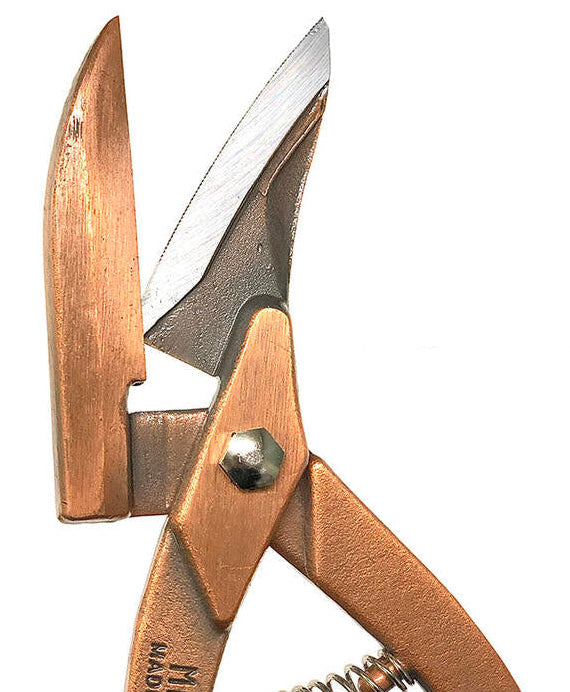 KANESHIKA Multipurpose Scissors for Metal Cutting Bronze Coating 250 mm
