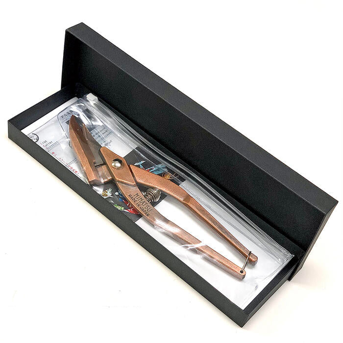 KANESHIKA Multipurpose Scissors for Metal Cutting Bronze Coating 250 mm