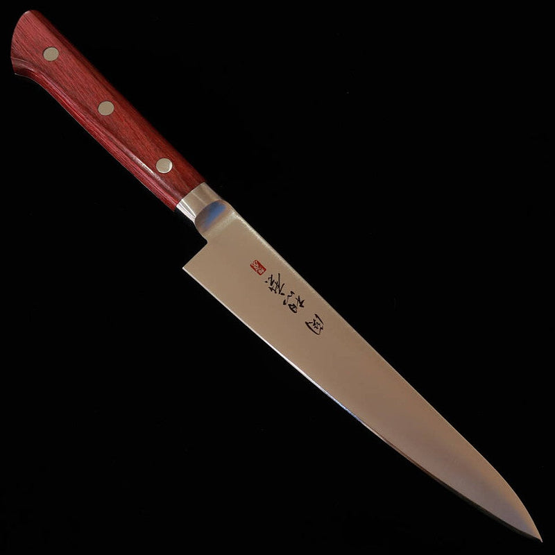 SEKI SOUMA Molybdenum Steel Red Plywood Handle Petty Knife 150 mm