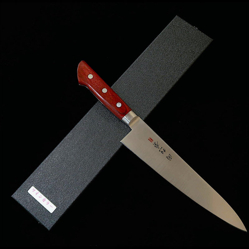 SEKI SOUMA Molybdenum Steel Red Plywood Handle Gyuto Knife 210 mm