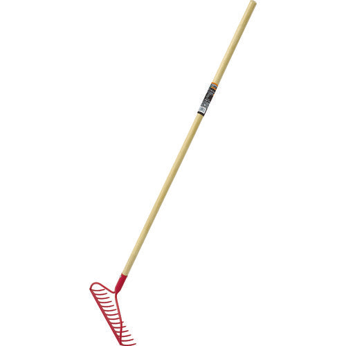 TRUSCO American Rake with Wooden Handle 14 Tines TARM14
