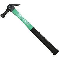 DOGYU Fiberglass Handle Japanese Framing Hammer Neo Fiberglass Series [3 Colors Available,  Smoothed or Milled Face, 29Φ or 27Φ]