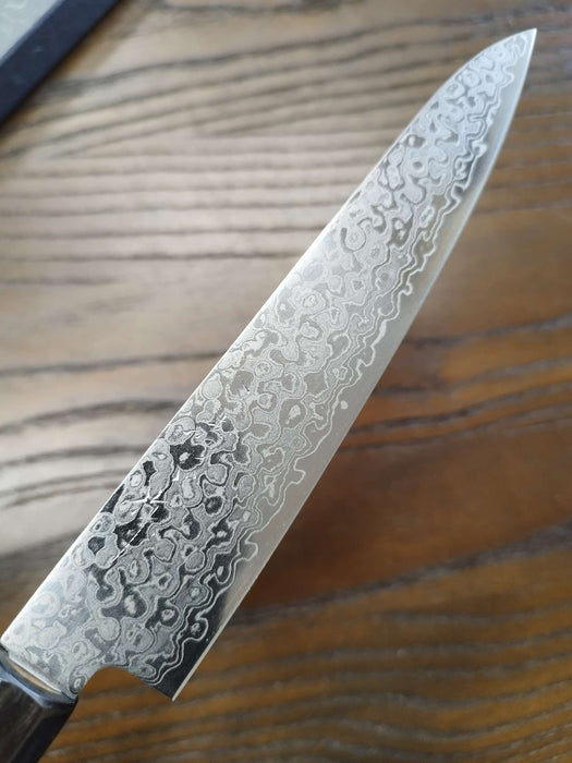 Misuzu Hamono AUS10 Damascus Petty 150 mm VT42-H8