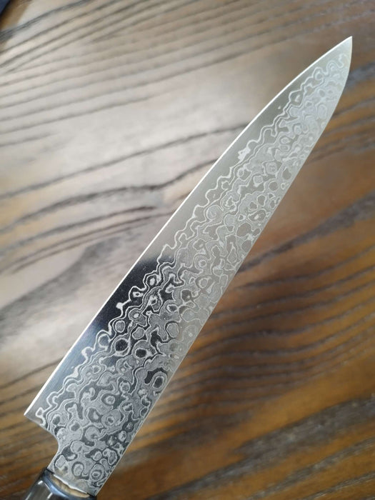 Misuzu Hamono AUS10 Damascus Petty 150 mm VT42-H8