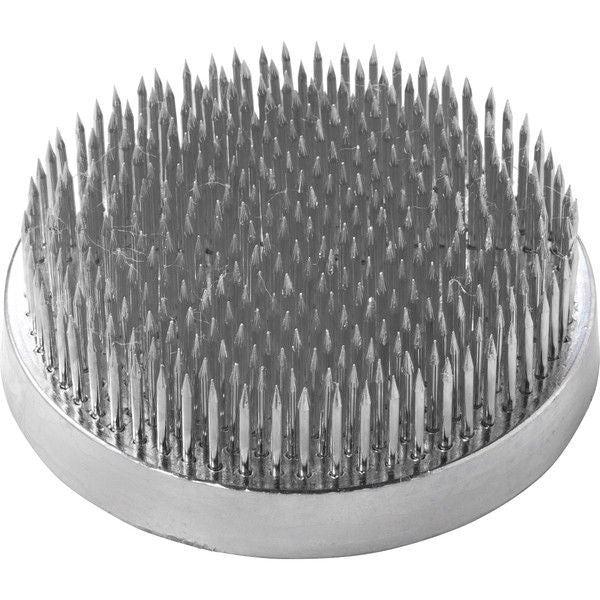 ISHIZAKI MIYABI Stainless Steel Ultra Dense Thick Base Round Type Ikebana Kenzan for a Flowering Plant