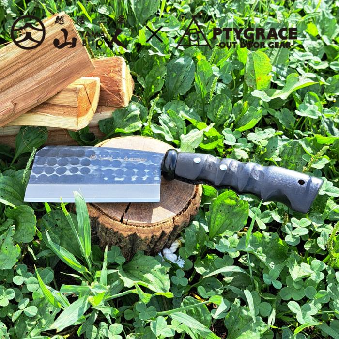 Multipurpose Outdoor Hatchet Double Edge Blade 135 mm Made in Tsubame Japan