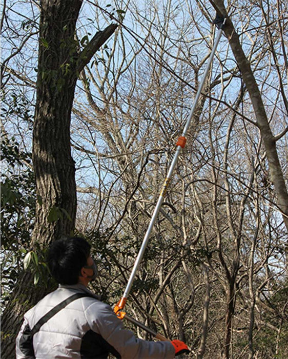 NISHIGAKI Futomaru Telescopic Large Branch Lopper 1.8 m - 2.55 m N-160