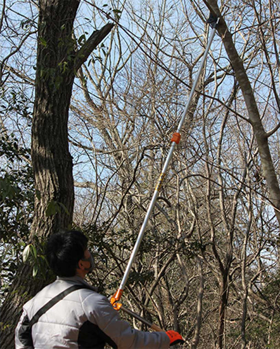 NISHIGAKI Futomaru Large Branch Lopper Telescopic Model 1.8 - 2.55 m N-160
