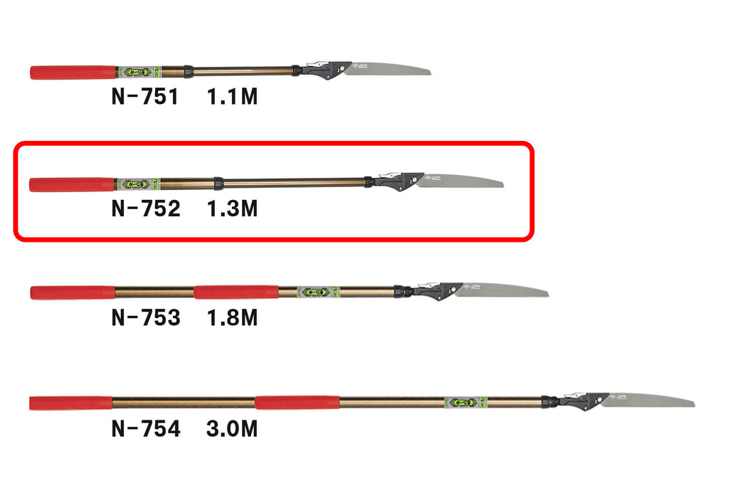 NISHIGAKI Pruning Saw Nobinoko 1300 mm N-752