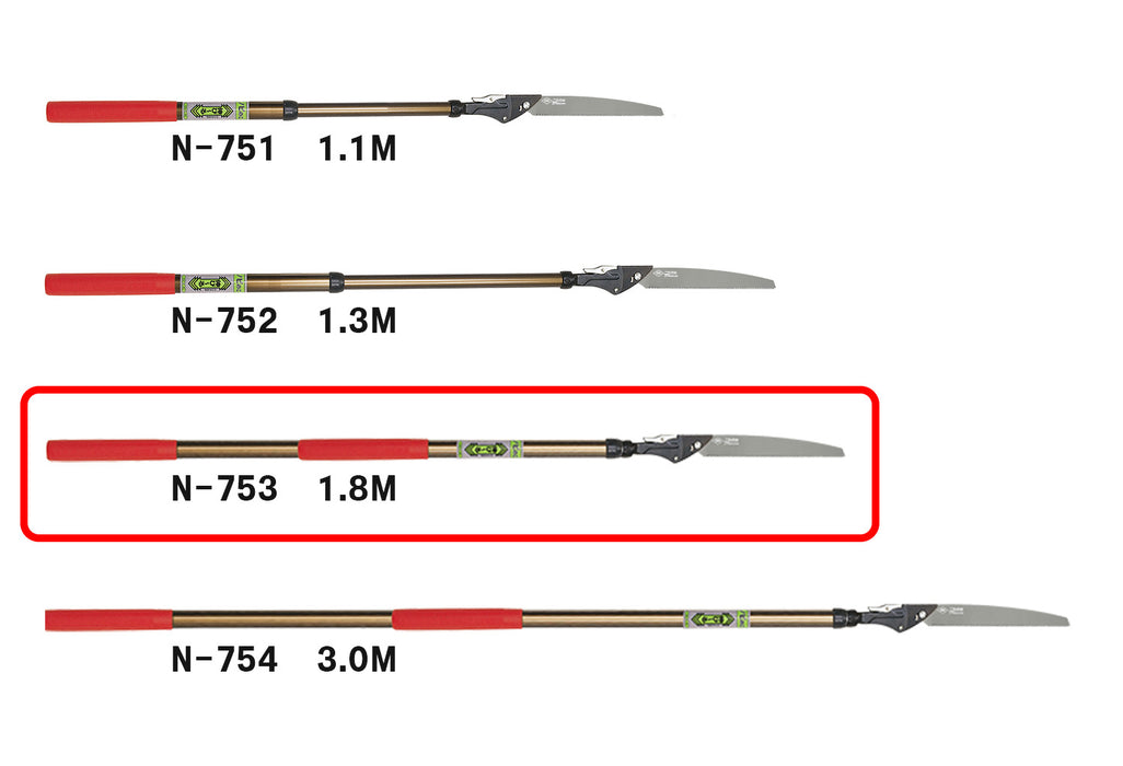NISHIGAKI Pruning Saw Nobinoko 1800 mm N-753