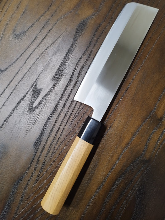 Gihei 瑞花 Zuika ZDP Nakiri 165mm Zelkova Handle