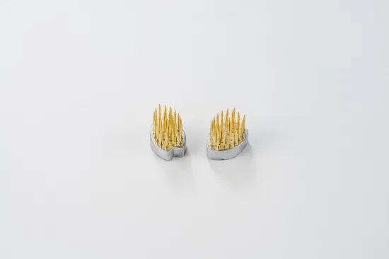 ISHIZAKI MIYABI Sakura Brass Needles Ikebana Kenzan for a Flower Arrangement