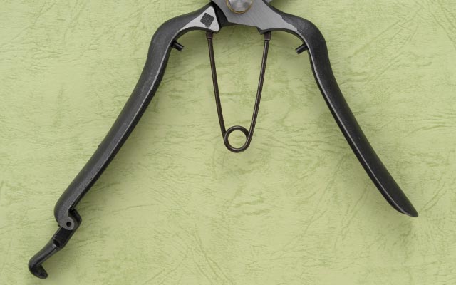 Kiyohide KA70 carbon steel Pruning Shears with Riveted Construction B type 200mm