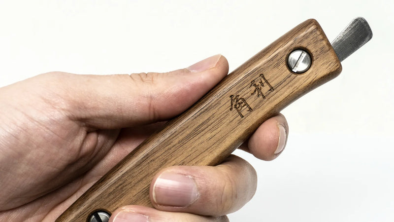 KAKURI Folding Outdoor Knife WK-3 White Steel No.2 Blade 65 mm Made in Tsubame-Sanjo Japan