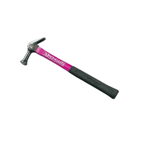 DOGYU Fiberglass Handle Japanese Framing Hammer Neo Fiberglass Medium Flat Violet Diameter 29mm Color 01032