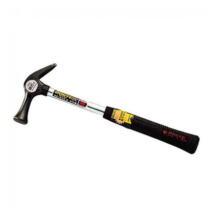 DOGYU Steel Pipe Handle Japanese Framing Hammer Steel Panel Extra Small Flat Diameter 25mm Baking Rubber Grip 00165