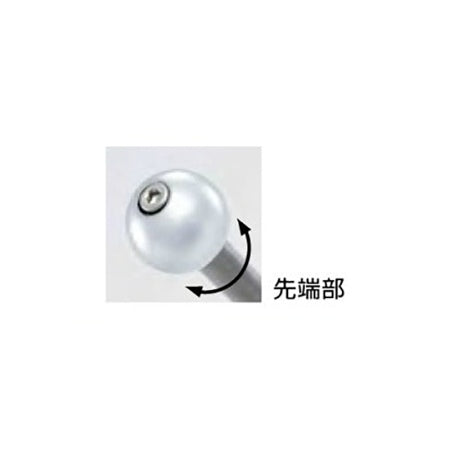 DOGYU Outer Wall Inspection Tool Roller Ball Percussion Rod Long [Storage-Up To 230-1170mm] 01077