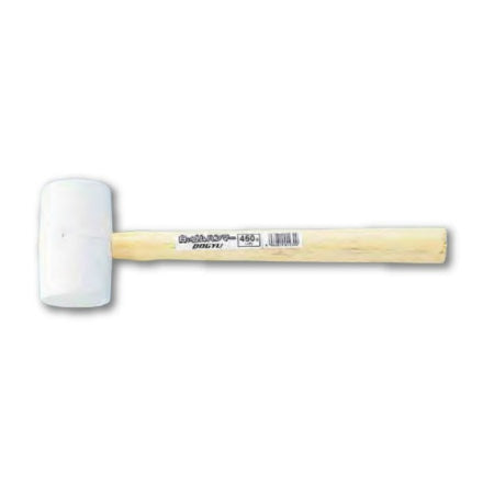 DOGYU White Rubber Hammer 910g (2P) Diameter 70mm 01241