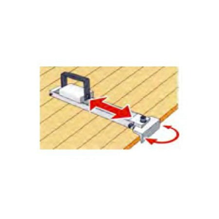 DOGYU Interior Tool Floor Tool Box-Type Slide Hammer Flooring Material Tightening Tool Total Length 450mm 01432