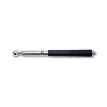 DOGYU Outer Wall Inspection Tool Percussion Stick Long 1500 [Storage-Up To 250-1510mm] 19mm 9-Stage Telescopic Stainless Steel Tube Rubber Grip 01448