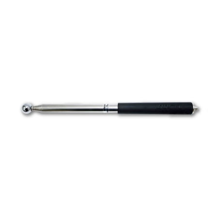 DOGYU Outer Wall Inspection Tool Percussion Stick Long 2000 [Storage-Up To 300-2100mm] 19mm 9-Stage Telescopic Stainless Steel Tube / Rubber Grip 01449