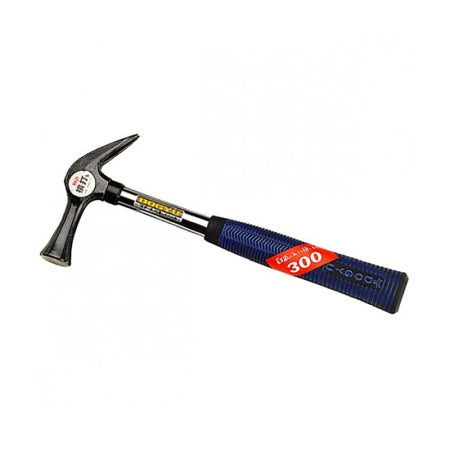 DOGYU Steel Pipe Handle Japanese Framing Hammer Steel 300 Medium Flat Diameter 29mm Compact Short Handle Type 00149