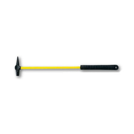 DOGYU Inspection Tool Fiberglass Handle Test Hammer 1/4 Lb 450mm Total Length 450mm Diameter 13mm 01623