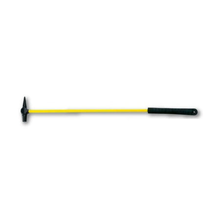 DOGYU Inspection Tool Fiberglass Handle Test Hammer 1/4 Lb 600mm Total Length 600mm Diameter 13mm 01624