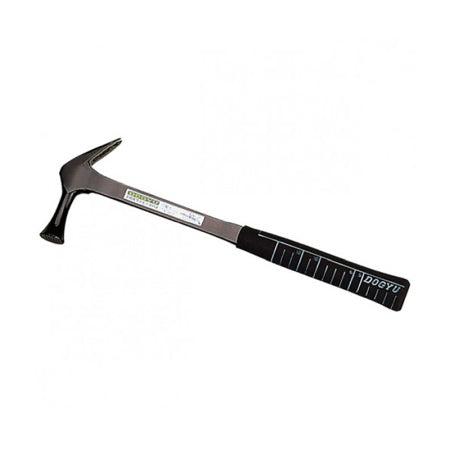 DOGYU Steel Shaft One Piece Type Japanese Framing Hammer Medium Nonslip Diameter 29mm 00239