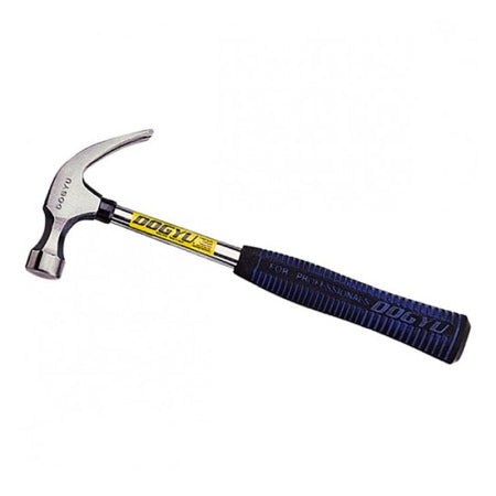 DOGYU Nail Hammer Pipe Handle Nail Hammer 450g (16oz) Diameter 29mm 00116
