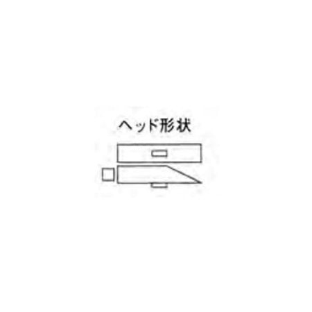DOGYU Wood Handle Tonkachi Hammer (Brick Hammer) 18mm Diameter 18 x 18mm Blade Width 23mm 00484