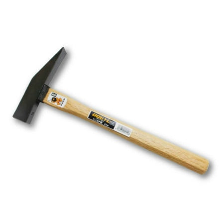 DOGYU Wood Handle Tonkachi Hammer (Brick Hammer) 21mm Diameter 21 x 21mm Blade Width 25mm 00117