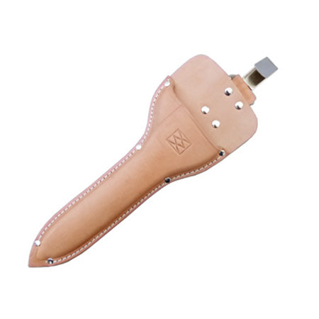 Hasami Masamune / Yoshioka Hamono Leather case for 280 to 320 mm Trim scissors w/ Hand guard No.907