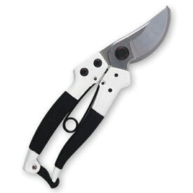 Kamaki Replaceable Blade Type Pruning Shears White Handle Bypass Type Total Length 200 mm No. P-880