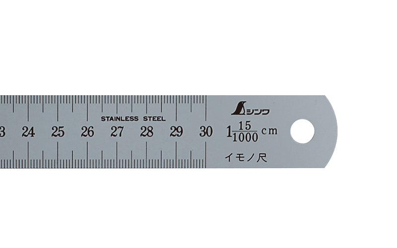 SHINWA 15105 Molding Rule 30 cm 15/1000