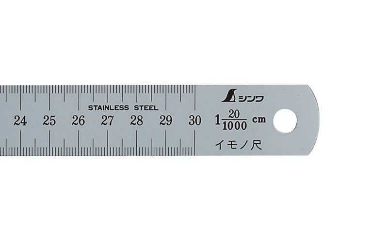 SHINWA 15156 Molding Rule 30 cm 20/1000