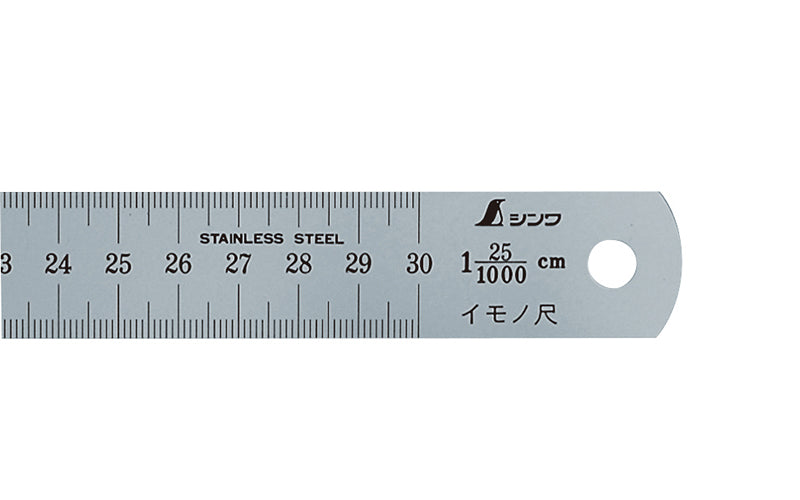 SHINWA 15199 Molding Rule 30 cm 25/1000