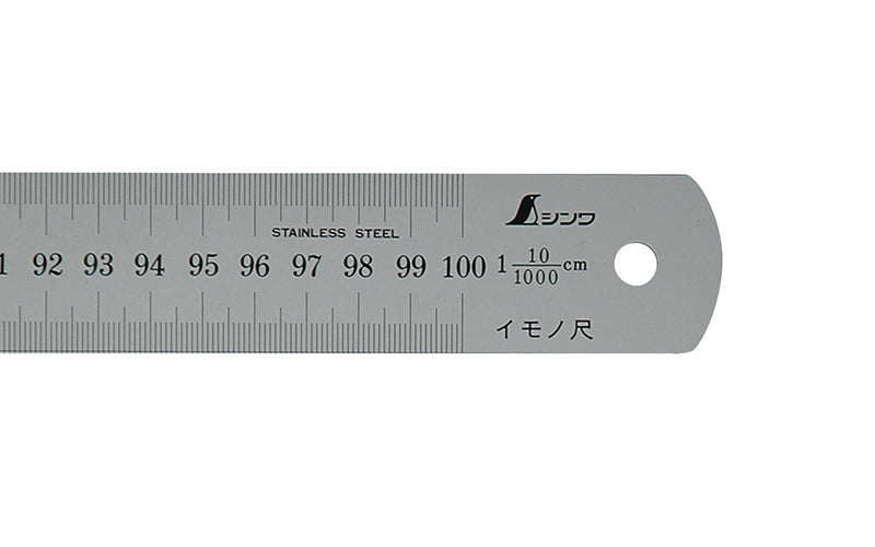 SHINWA 17078 Molding Rule 1 m 10/1000