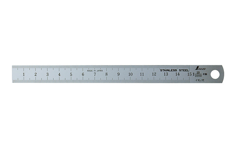 SHINWA 18015 Molding Rule 15 cm 10/1000